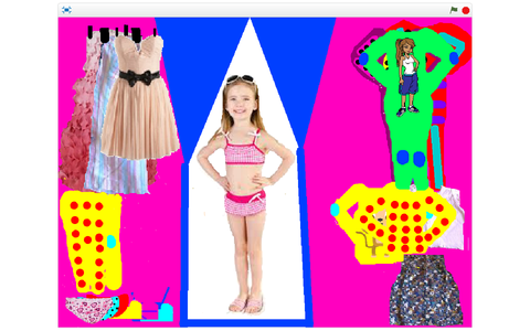 'MoBoVe' csapat - Öltöztethető Kislány