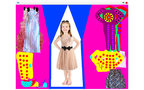 'MoBoVe' csapat - Öltöztethető Kislány